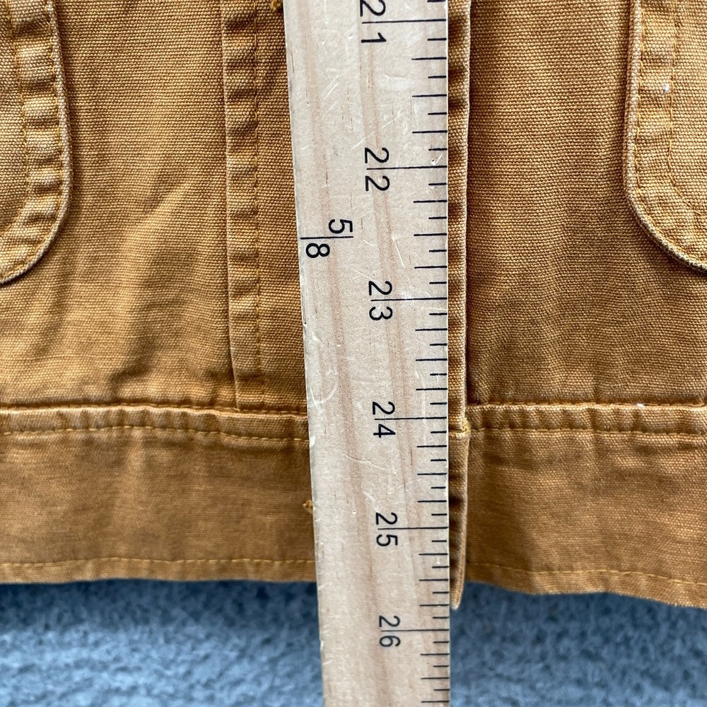 Empyre Canvas Jacket Womens X-Small Tan Barn Chore Field Coat Granola Outdoor - Picture 5 of 9